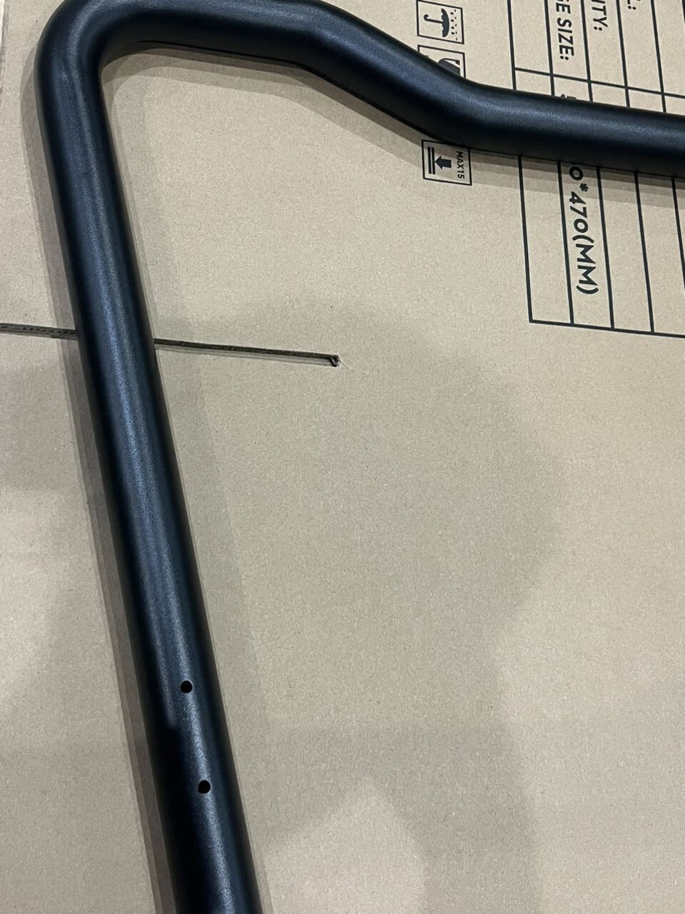 Tripod aluminum tube